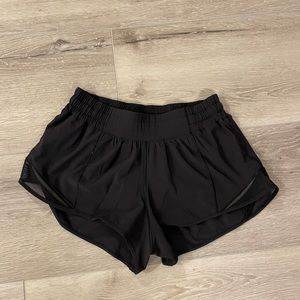 Lululemon Hottie Hot low rise shorts